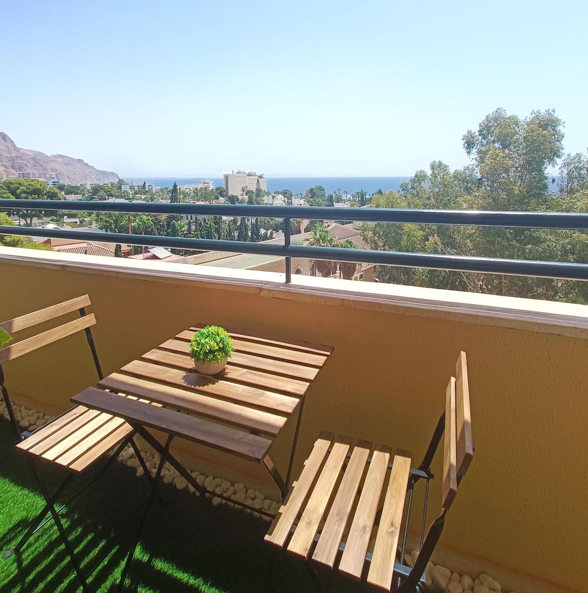 Geminis 504 Suite Con Terraza Y Vistas Al Mar อากัวดุลเซ ภายนอก รูปภาพ